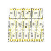 Square Quilting Ruler Set Cut Acrylic Quilters Ruler with Double Colored Grid Lines for Easy Precision Cutting 2024 - buy cheap