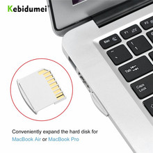 Kebidumei 1 шт. горячий Micro для SD карты адаптер TF памяти для короткого SD кардридера адаптер для MacBook Pro Air до 64 ГБ 2024 - купить недорого