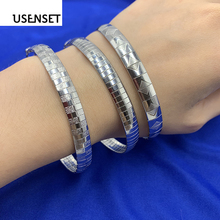 Charm Jewelry Stainless Steel Bracelets Women Choker Silver color Collar Snake Chain Bracelet 2024 - buy cheap