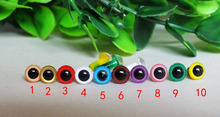 Free shipping wholesale(100pcs/lot) 5mm Plastic safety eyes for toys Multicolor plush animal eye for dolls 2024 - buy cheap