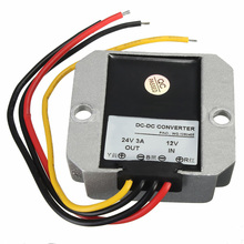 Nuevo DC-DC 12V paso hasta 24V 3A 72W convertidor de potencia del coche regulador 2024 - compra barato