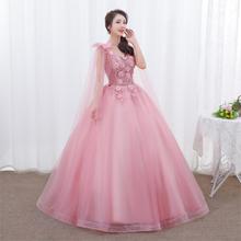 Vestido de festa feminino rosa sem mangas, vestido de festa para mulheres princesa cor-de-rosa 2024 - compre barato