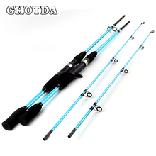 GHOTDA Casting Fishing Rod 1.5m 1.8m Hard 2 Sections Lure Fishing Rod For Squid Pike Fishing pole 2024 - buy cheap