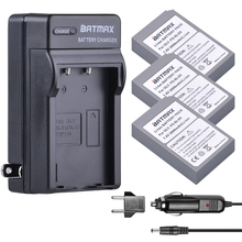 Batmax 3PCS PS-bls5 BLS-5 BLS5 BLS 5 BLS-50 Battery +Digital Wall Charger for Olympus OM-D E-M10, PEN E-PL2, E-PL5, E-PL6, 2024 - buy cheap