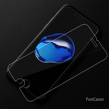 Protector de pantalla para iPhone 7 6X8 6 s plus 5 5S se 5se de vidrio templado para Apple iPhoneX película protectora de vidrio transparente 8 plus 10 2024 - compra barato
