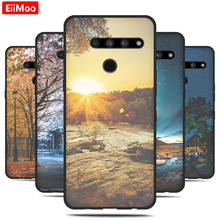 EiiMoo Mobile Phone Case For LG V50 Case V50 ThinQ 5G Cute Cartoon Printed Soft Silicone Back Cover For LG V50 V 50 Case Luxury 2024 - buy cheap