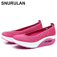 SNURULANSummer new Women's thick-soled shoes shake fashion casual Shake shoes thick bottom sponge cake single cushion shoesE146 2024 - buy cheap