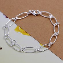 925 jewelry silver plated bracelet, 925 jewelry jewelry fashion bracelet H194 2024 - buy cheap