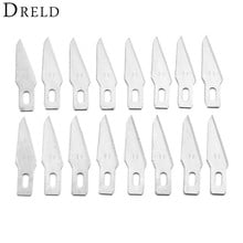 DRELD 16 Pcs 11# Blades for Wood Carving Tools Engraving Craft Sculpture Carving Knife Scalpel Cutting Tool PCB Repair Hand Tool 2024 - buy cheap