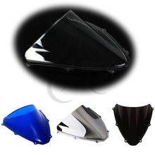 Dual Bubble Windshield Windscreen For SUZUKI GSXR600 GSXR 750 K6 2006-2007 07 2024 - buy cheap