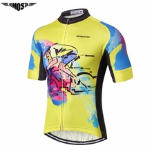 2018 WEIMOSTAR Men's Summer Cycling Jersey Tops Racing bike Team Roupa Ciclismo MTB Wear Sport breathable riding Bike Jersey 2024 - buy cheap