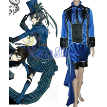 Anime Black Butler Ciel Phantomhive Cosplay Uniform Suit Deluxe Halloween Costumes Custom-made 2024 - buy cheap
