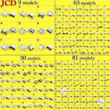 JCD Micro USB 5Pin jack tail,Mini Micro Usb Connector v8 port charging socket for Samsung / for Xiao / for sony  / for ZTE ect 2024 - buy cheap