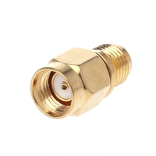 RP-SMA Male Plug To SMA Female Jack Straight RF Adapter Coaxial Connector Converter 2024 - buy cheap