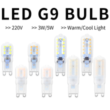 Mini G9 LED Lamp Corn Light Bulb 220V 5W Led Spotlight For Crystal Chandelier Replace 3W g9 Candle Bombillas 2835 SMD 360 Degree 2024 - buy cheap