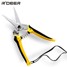 RDEER Garden Scissors Pruning Straight Head 8''/200mm Stainless Steel Cutting Sharp Durable Professional Hand Tools 2024 - buy cheap