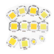 Chip de luz de led cob com chip de led integrado, lâmpada de holofote led branco/quente 10/20/30/50/70/100w para faça você mesmo nova