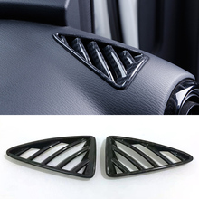2pcs For Mazda CX-3 CX3 2015 2016 2017 2018 ABS Front Upper Interior AC Decorative Frame Moulding Air Condition Cover 2024 - buy cheap