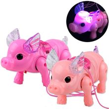 Cute Pig Music Electronic Pet With Light Walk Toys For Kids Boys Girls Gift 2024 - buy cheap