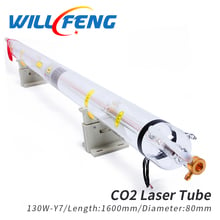 Will Feng 130W 150W Co2 Laser Tube Length 1600mm Diameter 80mm Laser Lamp For Co2 Laser Cutter and Marking Machine 2024 - buy cheap