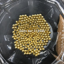 2.0MM (5g=230pcs) /Pack " Fake One Penalty Ten " Gold Plated S925 Crimp & End Beads Jewelry Accessory 2024 - buy cheap