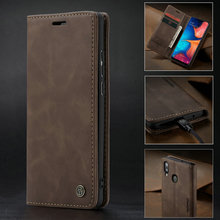 Чехол CaseMe для Samsung Galaxy A30 A20, кожаный чехол с магнитной застежкой, чехол-книжка для телефона, складной чехол для Samsung A20A30 2024 - купить недорого