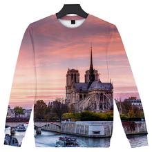 Notre Dame de Paris 3D Printed Kpop O-Neck Sweatshirts Women/Men Fashion Long Sleeve Sweatshirt 2019 Hot Sale Streetwear Clothes 2024 - buy cheap