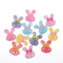 50Pcs Mixed Clear Bling Resin Rabbit With Tie Decoration Crafts Flatback Cabochon Embellishments For Scrapbooking Accessories 2024 - buy cheap