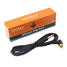 Cable de Clip de tatuaje de 6 pies, Cable de goma de silicona de ángulo recto, conector RCA para máquina de tatuaje, suministros de tatuaje 2024 - compra barato