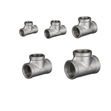 1/8" 1/4" 3/8" 1/2" 3/4" 1" Female Thread 3 way 304 Stainless Steel Pipe Fitting SS Tee 2024 - buy cheap