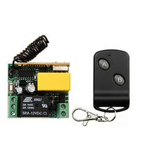 Sistema de interruptor de alimentação sem fio, de alta qualidade, ac220v, 1ch, 10a, receptor telescópico, bruxa, transmissor, código de aprendizagem, momentâneo