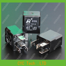 10 pcs 12V 30A 4Pin Violet Automotive Relay Fog Lamp / Oil Pump Modified Relay 2024 - buy cheap