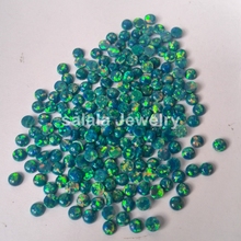 200 pcs /lot op02  Free Shipping  3mm  synthetic   round cabochon opal , synthetic opal cabochon 2024 - buy cheap