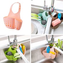 4 Colors Kitchen Storage Bag Portable Hanging Drain Bag Basket Bath Storage Gadget Tools Sink Holder 2024 - buy cheap