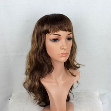 Realistic Plastic female mannequin head with hair,mannequin dummy head for hat & sunglass &  jewelry & mask display 2024 - buy cheap