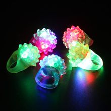 36pcs Flashing Rings Party Favors Supplies Blinking LED Light Up Toys 2024 - buy cheap