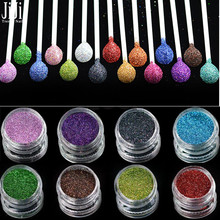 1pcs 1g Jar Holographic Laser Shining Nail Glitters Dust Nail Tips UV Acrylic Decor Glitter Powder Beauty Accessories JIL01-16 2024 - buy cheap