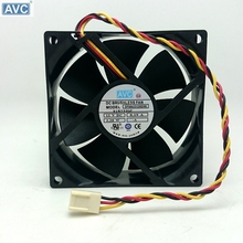 Для AVC DF0802512SEHN 8025 8 см 3 Ультра тихий вентилятор CPU гидравлический вентилятор шасси низкая скорость 2024 - купить недорого