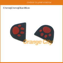 Chengdianwan botões de silicone para controle de ps4, botões de gatilho l2 r2, capa adesiva para gato e ps4, 200 tamanhos 2024 - compre barato