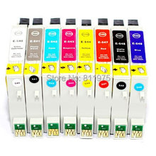T0542, t0543, t0544, t0547, t0548, t0549, 8 cores, compatível com cartucho de tinta, para epson stylus, foto, r800, r1800 2024 - compre barato