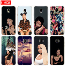 Funda de silicona para teléfono Samsung Galaxy, carcasa para Samsung Galaxy J3 J5 J7 2017 J330 J530 J730 PRO j2 2018 nicki minaj 2024 - compra barato