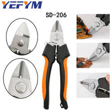 SD-206 diagonal pliers electronic scissors stripping scissors oblique shears cable wire cutter 5CR13 manually pliers 2024 - buy cheap
