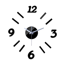 Novo Relógio de Parede Relógios Horloge Quartzo Relógio Reloj De Pared Grande Decorativo Sala de estar Moderna Acrílico Adesivos Freeshipping 2024 - compre barato