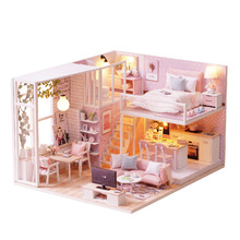 Girls DIY cottage villa quiet life manual assembly toy house creative birthday gift 2024 - buy cheap