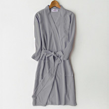 Men's Lengthened Plush Shawl Bathrobe Home Clothes Long Sleeve Robe Coat bath robe peignoir homme peignoir homme Dropship 2024 - buy cheap