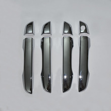 FIT FOR HONDA CIVIC 2016 2017 CHROME CARBON FIBER STYLE DOOR HANDLE COVER WITHout SMART KEY HOLE TRIM MOLDING OVERLAY STYLING 2024 - buy cheap