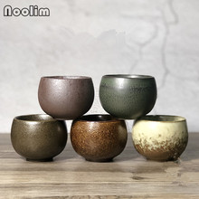 Xícara de chá estilo japonês, xícara de chá de cerâmica simples, caneca criativa de escritório para bebidas, kung fu 2024 - compre barato
