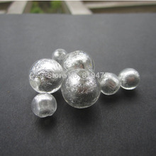 10Pieces /lot  8mm10mm 14mm Glass lampwork beads White Foil White Color  for jewelry &DIY 2024 - buy cheap