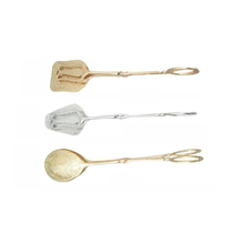 Pegador de pão prateado e dourado nobre, grampos para bolo, sobremesa, massa, buffet, pinças para churrasco, utensílio de cozinha 2024 - compre barato