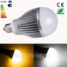 Bombilla de globo LED para pelota de Golf, lámpara de luz de techo, blanco frío y cálido, 30SMD, 15W, E27 2024 - compra barato